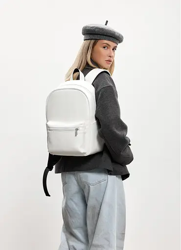 Жіночий рюкзак Sambag Talary білий 35 х 25 х 12 см (35312008) - фото 3