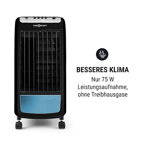 Охолоджувач повітря OneConcept Carribean Blue Чорний (10028180) - фото 4
