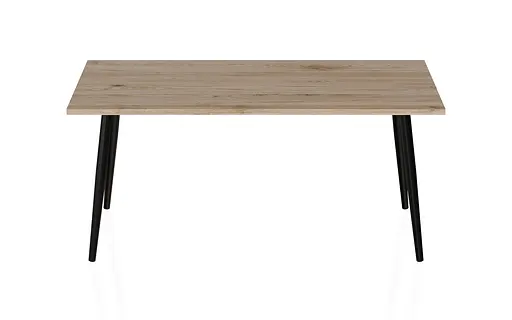 Стіл журнальний Монтана Ferrum-decor 45x100x50 Чорний метал ДСП Дуб Сан-Марино 16 мм (FRD-106716) - фото 4