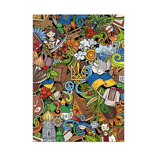 Пазл "Український настрій" 300587 DoDo, 300елементів, у коробці (4820198240714 - фото 1