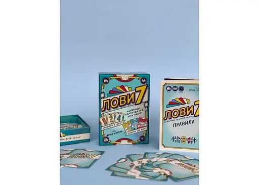 Настольная игра Fun Games Shop Лови7 (Flip7) (укр.) (FGS76) - фото 5