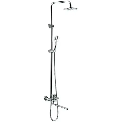 Душева система Zerix DAX-006-J-35cm ZX4828, Нержавіюча сталь - фото 1