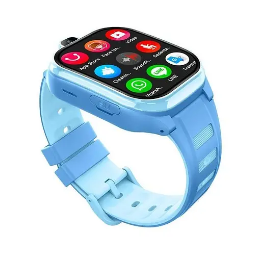 Детские смарт-часы Lemfo AS10 голубой - фото 5