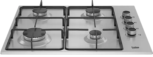Газовая варочная поверхность Beko HIGG 64123 SX (6788125) - фото 2