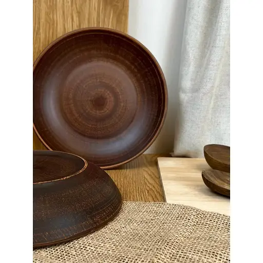 Салатник керамічний (глиняний) 600 мл - фото 3