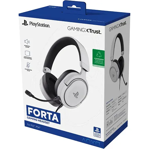 Гарнітура Trust GXT 498 Forta for PS5 White - фото 10