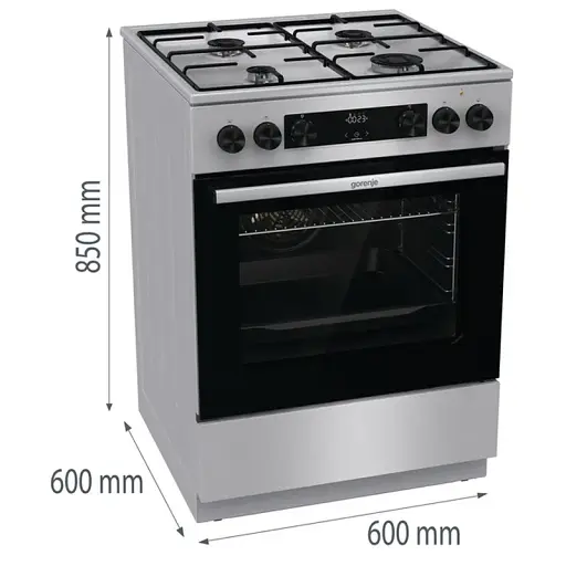 Плита газова GORENJE GKS 6C70 XJ - фото 14