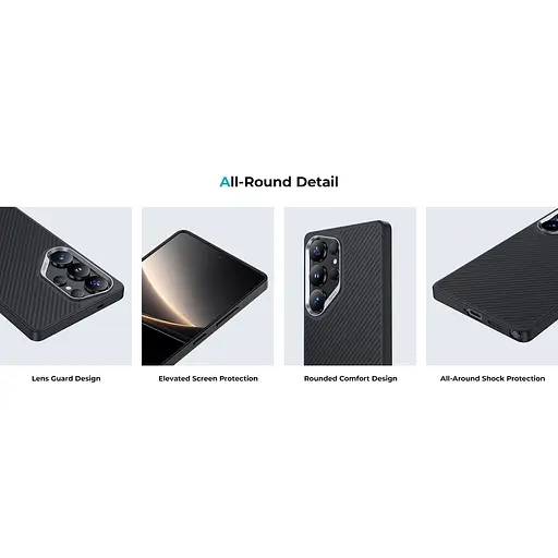 Чехол Benks ArmorPro Kevlar Case 600D/1500D Magnetic для Samsung Galaxy S25 Ultra Black (6948005949198) [141727] - фото 17