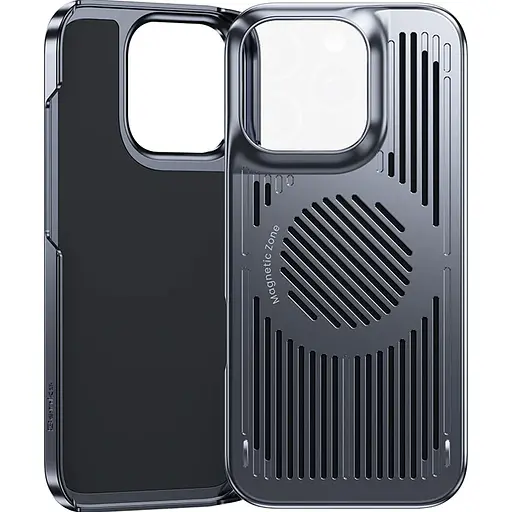 Чохол Benks MagClap Biliz Cooling Case для Apple iPhone 16 Pro Max Grey [137736] - фото 2