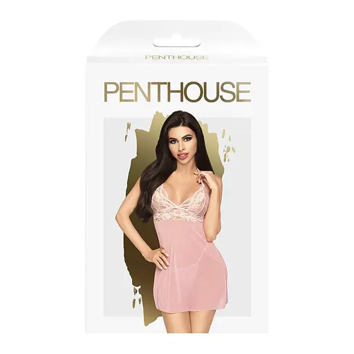 Комплект белья Penthouse Lingerie Bedtime Story L/XL розовый - фото 3
