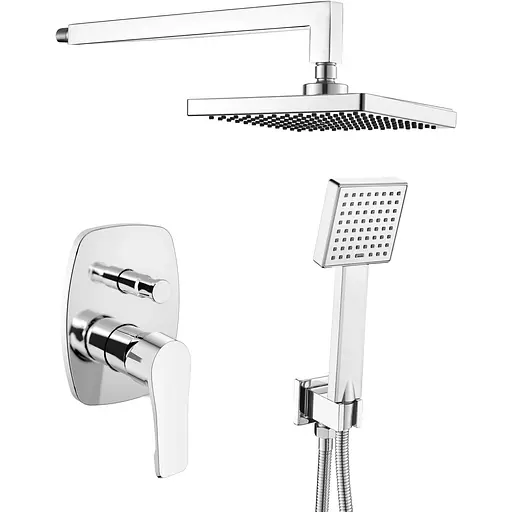 Душова система Imprese Vite t03007401AC, Хром - фото 1