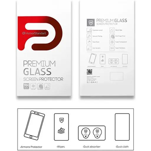 Защитное стекло ArmorStandart Full Icon Glass для Redmi Note 14 5G Black (ARM83174) [125535] - фото 4