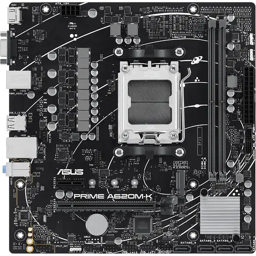 Материнская плата Asus Prime A620M-K Socket AM5