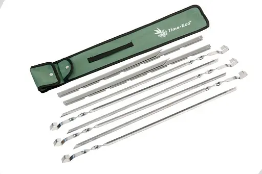 Мангал Time Eco похідний 6 шампурів в чохлі JR002 - фото 5