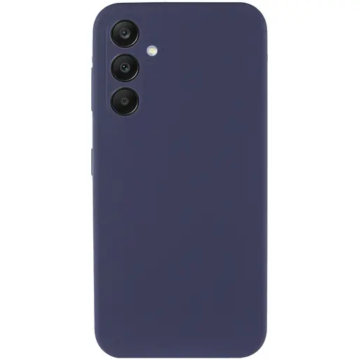 Чохол Silicone Cover Lakshmi Full Camera (AAA) для Samsung Galaxy S25 Темно-синій / Midnight blue - фото 2