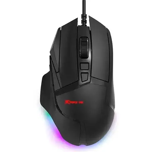 Компьютерная мышь Xtrike Me GM-520 проводная оптическая игровая с подсветкой RGB 12800 DPI - фото 2