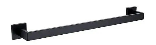 Вішалка одинарна для рушника Rea Erlo 01 black REA-80001 Чорний матовий - фото 2