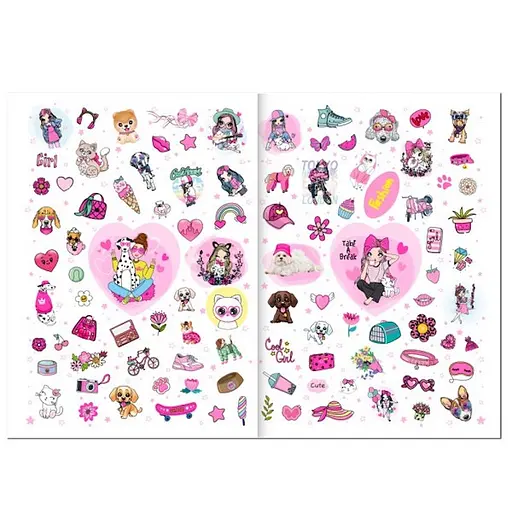 Детская раскраска "Girls Travel" Апельсин РМ-88-01 серия "Dream & Style" - фото 3