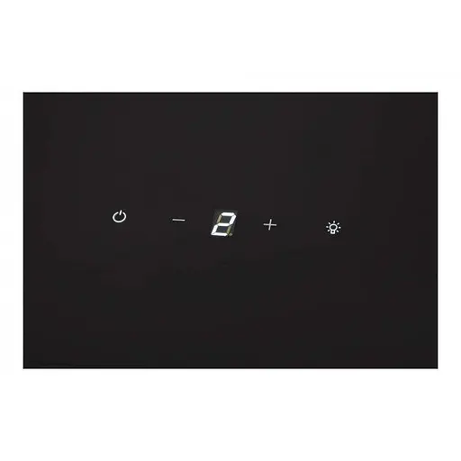 Вытяжка наклонная Interline FIESTA BK A 60 TC/GL/A - фото 2