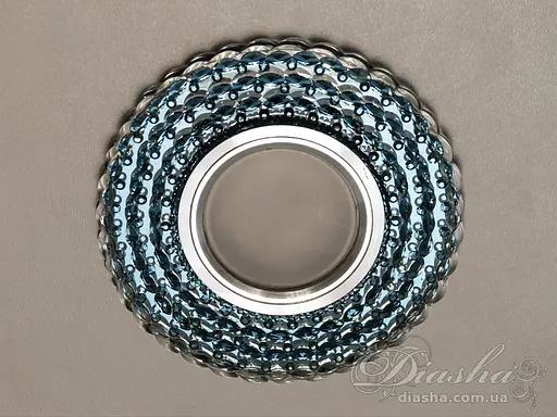 Роскошный стеклянный точечный светильник со встроенным светодиодным пи. - фото 1