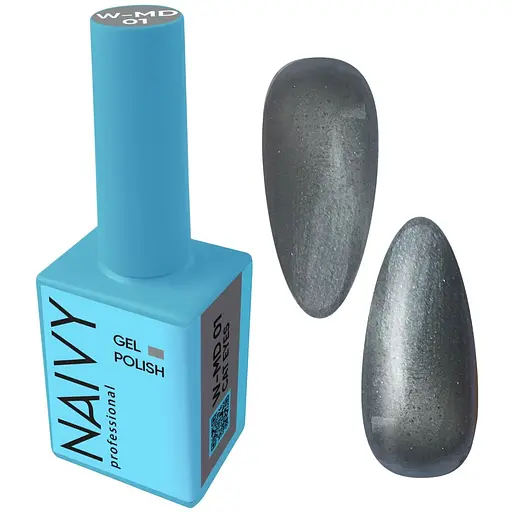 Гель-лак Naivy Professional W-MD Сat eyes №01, 10 мл