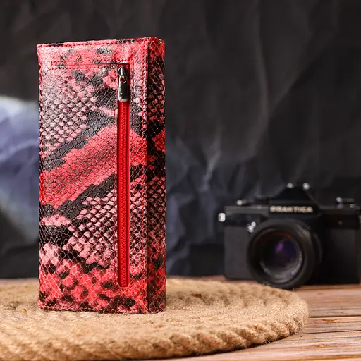 Женский кожаный кошелек Canpellini 19х9.2х2 см acs0025135 - фото 7