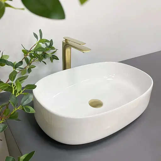 Умивальник VBI Imola white накладний VBI-012603, Білий - фото 1