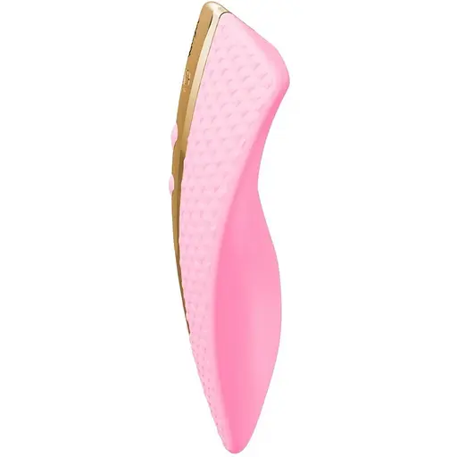 Клиторальный вибратор Shunga Obi Light Pink - фото 3