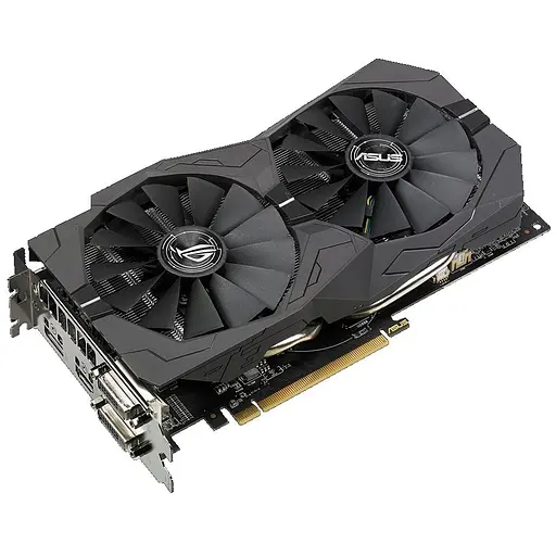 Видеокарта ASUS AMD Radeon RX 570 4Gb Strix OC (ROG-STRIX-RX570-O4G-GAMING) (GDDR5, 256 bit, PCI-E 3.0 x16) Б/у - фото 2
