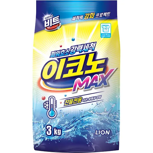 Уцінка. Пральний порошок Lion Beat Econo Max 3 кг