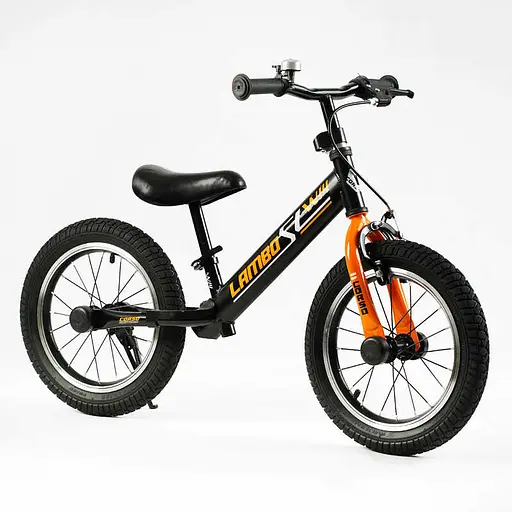 Велобіг Corso Lambo, рама, гальмо, колеса 14’’, дзвоник, LB-14084