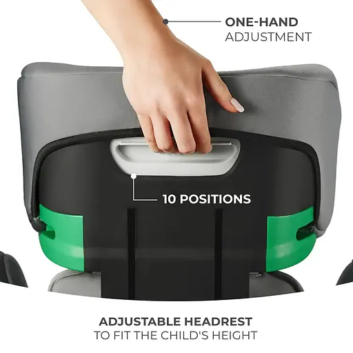 Автокресло Kinderkraft i-Spark Grey (KCISPA00GRY0000) - фото 14