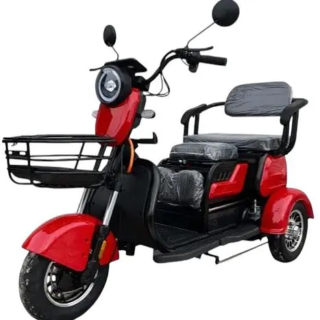 Електроскутер трицикл двомісний iBike X3 (500W, 48V, 15Ah) - фото 2