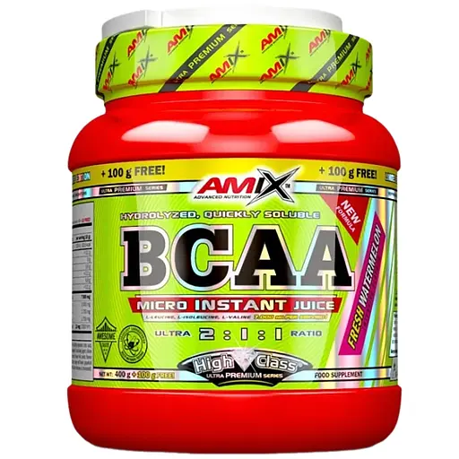 Амінокислоти Amix BCAA Micro Instant Juice зелене яблуко 500 г - фото 1