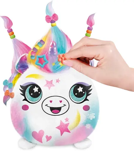 Набір Canal Toys Diy Airbrush Plush - Hair'iffic "Зроби зачіску -  Принцеса" (AIR040/1) - фото 5