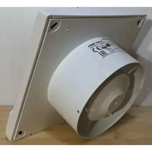 Вентилятор бытовой осевой Ventika 100 Start LP с короткой посадкой белого цвета - фото 2