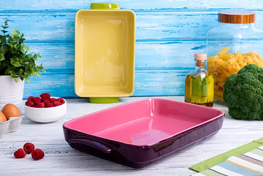 Форма для запікання Limited Edition Fantasia прямокутна кераміка 24х6х38.5 (HJ901) - фото 4