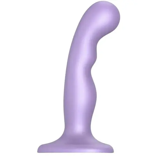 Насадка для страпону Strap-On-Me Dildo Plug P&G Lilas Metallic S