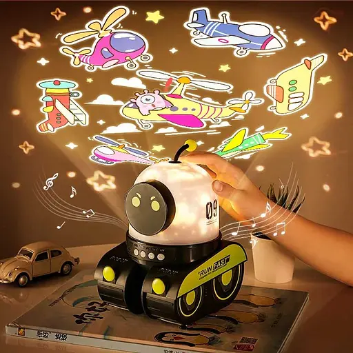 Нічник Droid E03 with Bluetooth 1200 mAh Black - фото 4