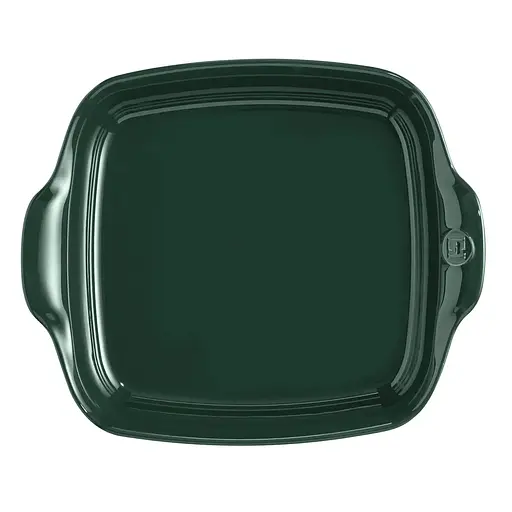 Форма для запекания Emile Henry Ovenware темно-зеленый 28 x 24 х 7.5 см 1.8 л (072050)