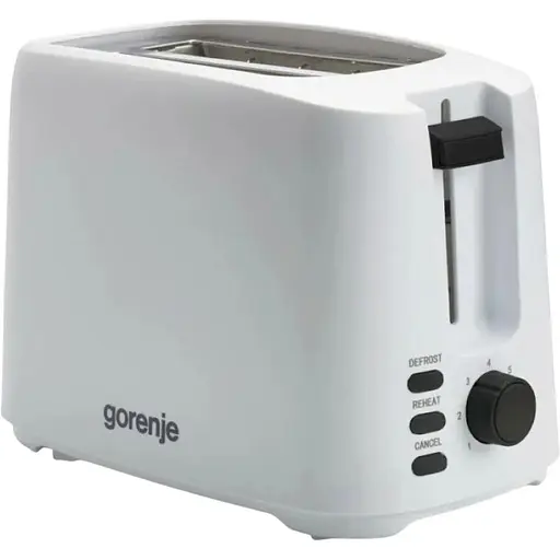 Тостер Gorenje 850 Вт функц. розморожування автовідключення пластик білий