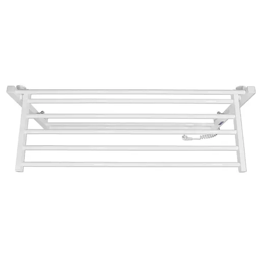 Электрический полотенцесушитель Laris Зебра Астор ЧФ8 1000x500 Е правый R3 77700079, Белый, Правое, Электронный - фото 6