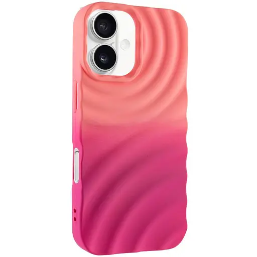 Чохол Epik TPU ColorWave для Apple iPhone 16, 6.1 Peach/Pink - фото 1