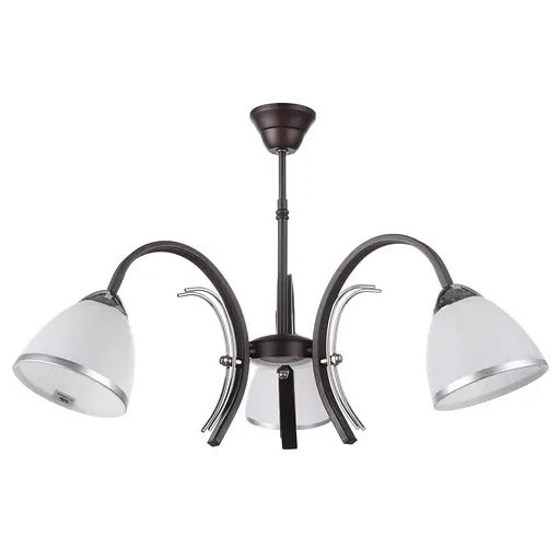 Люстра потолочная Brille в спальню E27 60W BR (LK-548C/3)