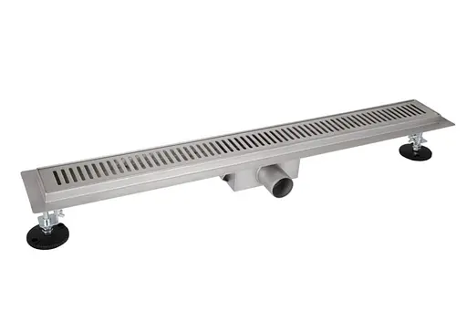 Линейный трап Qtap Taurus FA900 из нержавеющей стали, с сухим затвором QTTAUFA900 - фото 1