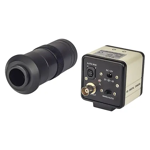 Цифровой микроскоп с монитором 7" и штативом Kaisi 708M (LED подсветка, фокус 36-240 мм, кратность увеличения 130X, 2мП) - фото 5