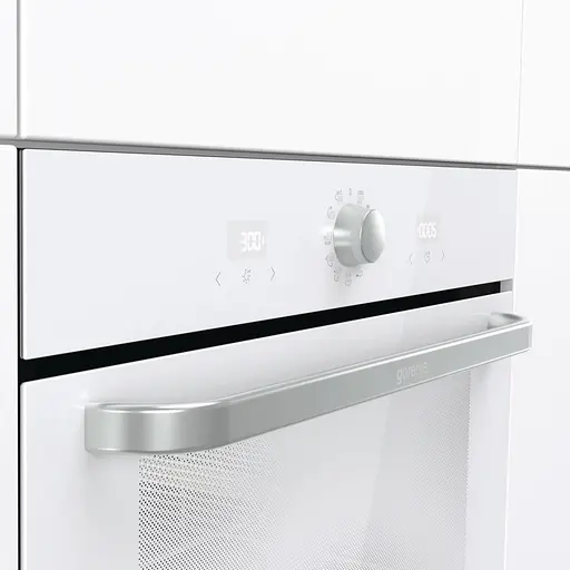 Духовой шкаф Gorenje электрический 77 л, A, пара, дисплей, макс.темп.-300, белый - фото 7