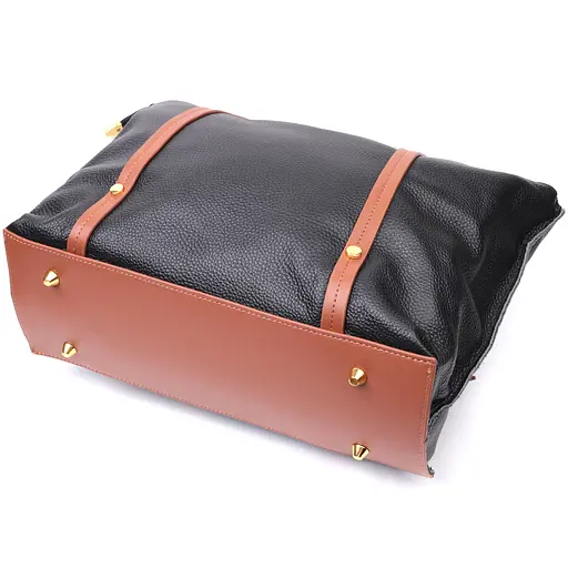 Кожаная сумка женская Vintage 33х25х12 см sum0024635 - фото 3