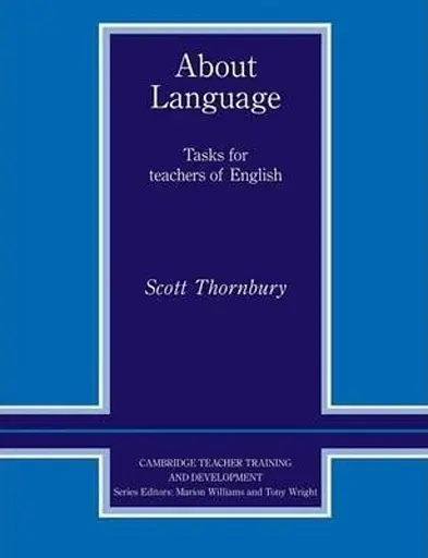 About Language. Tasks for Teachers of English