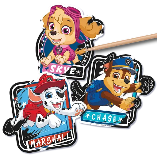 Набор для творчества Moxy Paw Patrol Скретч-наклейки (723450) - фото 2